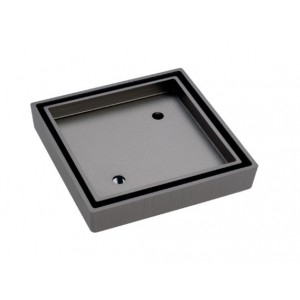 Square Tile Bed Floor Waste, 75mm Outlet